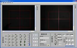 双光路中心偏测量仪测量软件图示